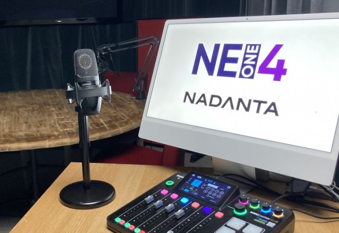 Podcasting at NE14 with Nadanta