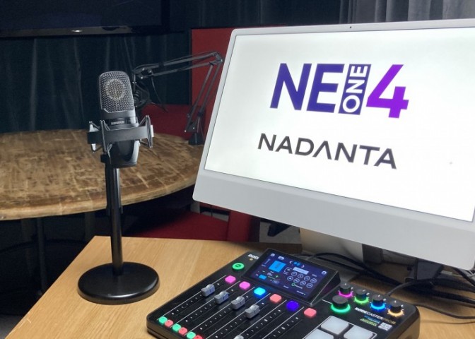 Podcasting at NE14 with Nadanta
